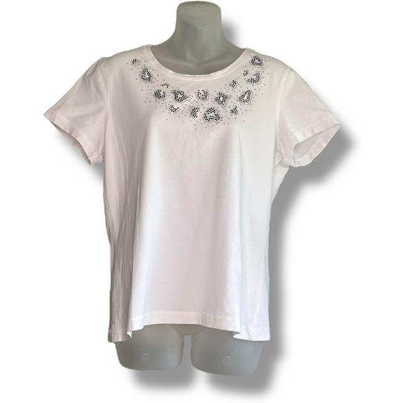 Chico's Tops - Additions by Chico’s rhinestone embellished T-shirt